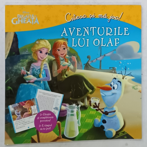 DISNEY , REGATUL DE GHEATA , AVENTURILE LUI OLAF , 2015