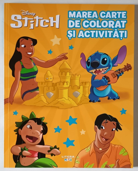 DISNEY STITCH , MAREA CARTE DE COLORAT SI ACTIVITATI , 2025
