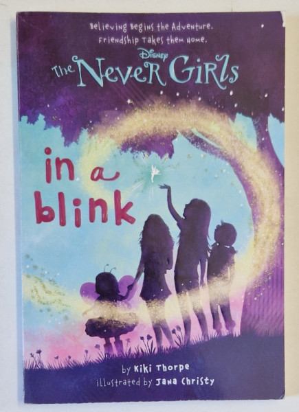 DISNEY THE NEVER GIRLS , IN A BLINK , by KIKI THORPE , illustrated by JANA CHRISTY , 2013