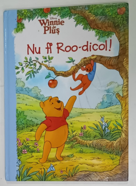 DISNEY WINNIE DE PLUS , NU FI ROO - DICOL ! text de THEA FELDMAN , ilustratii de ARTISTII DISNEYSTORYBOOK , 2012 , PREZINTA URME DE INDOIRE SI DE UZURA , HALOURI DE APA