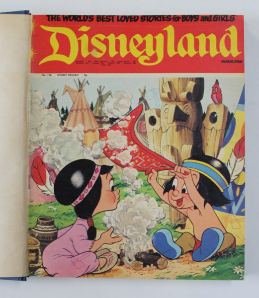 DISNEYLAND MAGAZINE , REVISTA PENTRU COPII , BENZI DESENATE , COLEGAT DE 27 NUMERE , 1974