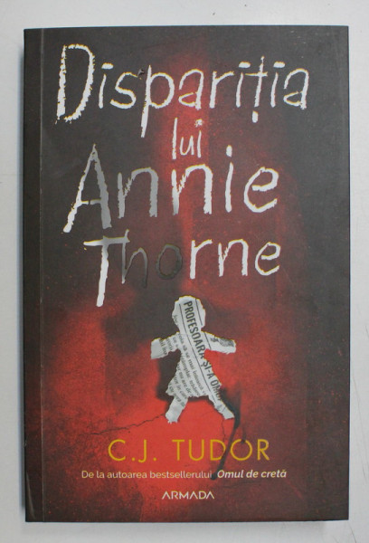 DISPARITIA LUI ANNIE THORNE de C. J. THORNE , 2020 * MICI DEFECTE