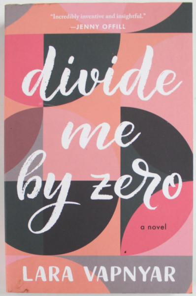 DIVIDE ME BY ZERO , A NOVEL by LARA VAPNYAR , 2019
