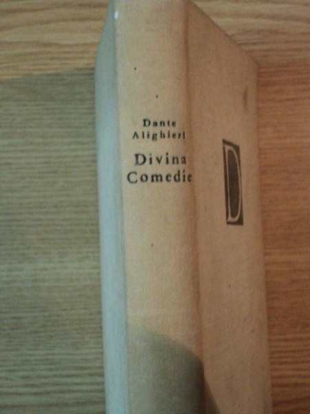 DIVINA COMEDIE de DANTE ALIGHIERI , 1965 , EDITIE CARTONATA