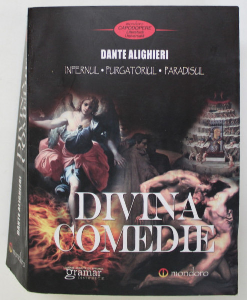 DIVINA COMEDIE  - INFERNUL , PURGATORIUL , PARADISUL de DANTE ALIGHIERI , 2010 * PREZINTA HALOURI DE APA