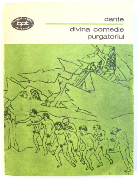DIVINA COMEDIE  - PURGATORIUL de DANTE , 1982