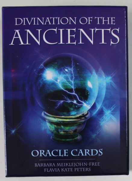 DIVINATION OF THE ANCIENTS ( TAROT )  by BARBARA MEIKLEJOHN - FREE and FLAVIA KATE PETERS ,  , GUIDE BOOK and 45 CARDS , 2019