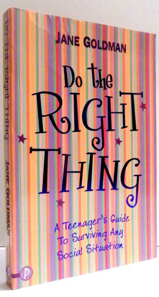 DO THE RIGHT THING by JANE GOLDMAN , 2007