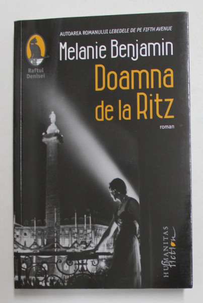 DOAMNA DE LA RITZ - roman de MELANIE BENJAMIN , 2020