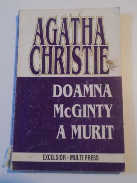 DOAMNA McGINTY A MURIT de AGATHA CHRISTIE
