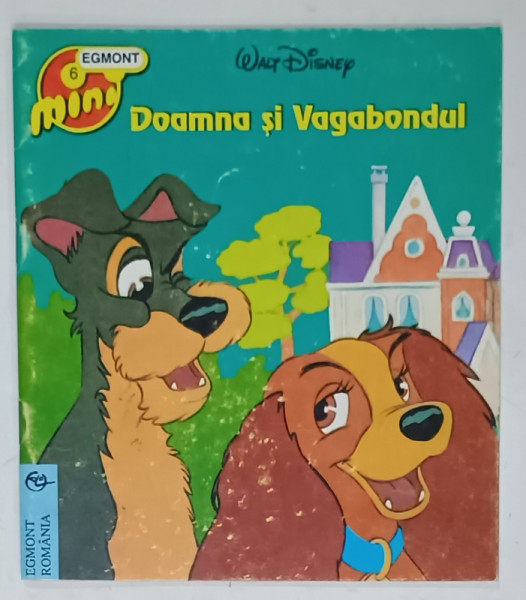 DOAMNA SI VAGABONDUL  , SERIA ' DISNEY ' , EGMONT MINI no. 6 , 1996