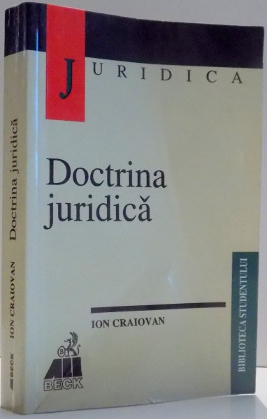 DOCTRINA JURIDICA de ION CRAIOVAN , 1999