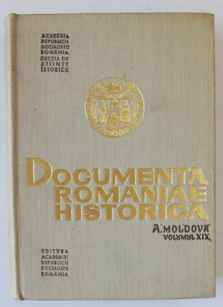 DOCUMENTA ROMANIAE HISTORICA , A . MOLDOVA , VOLUMUL XIX  ( 1626 -1628) , volum intocmit de HARALAMBIE CHIRCA  , 1969 , PREZINTA URME DE UZURA