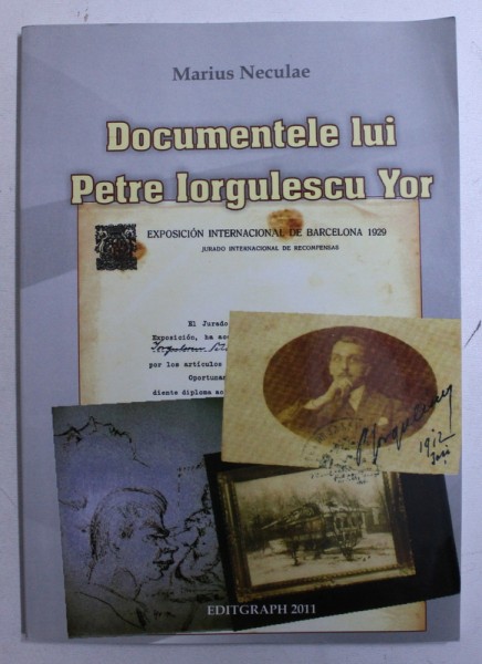 DOCUMENTELE LUI PETRE IORGULESCU YOR de MARIUS NECULAE , 2011