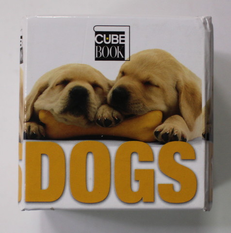 DOGS - CUBE BOOK , edited by VALERIA MANFERTO DE FABIANUS , ANII '2000 , FORMAT MIC , CUB
