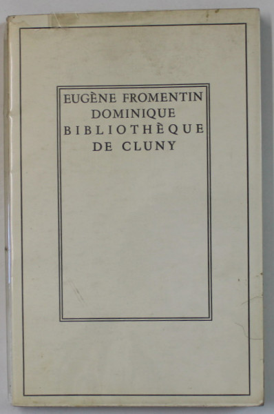 DOMINIQUE par EUGENE FROMENTIN , 1959