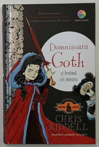 DOMNISOARA GOTH SI FESTINUL CEL SINISTRU de CHRIS RIDDELL , 2018