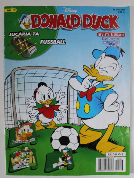 DONALD DUCK , REVISTA BILUNARA PENTRU COPII , BENZI DESENATE *, NR. 13 , 2010