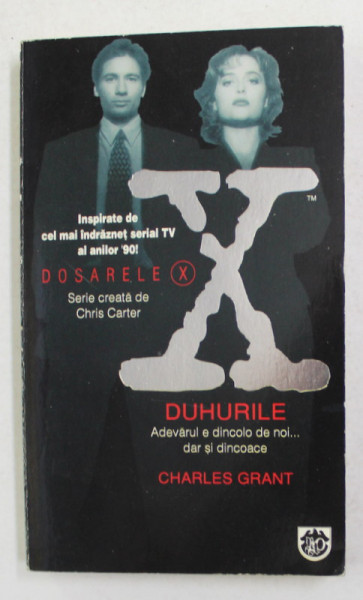 DOSARELE X - DUHURILE de CHARLES GRANT , 1996