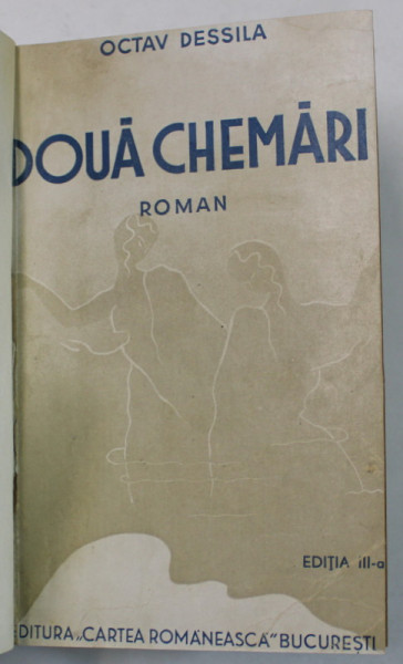 DOUA CHEMARI , roman de OCTAV DESSILA , 1943