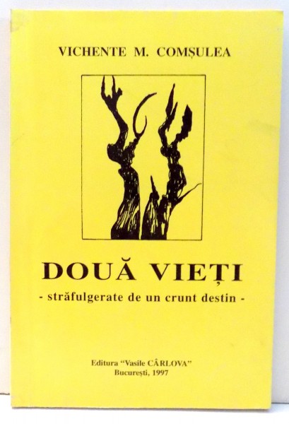 DOUA VIETI - STRAFULGERATE DE UN CRUNT DESTIN de VICHENTE M. COMSULEA , 1997