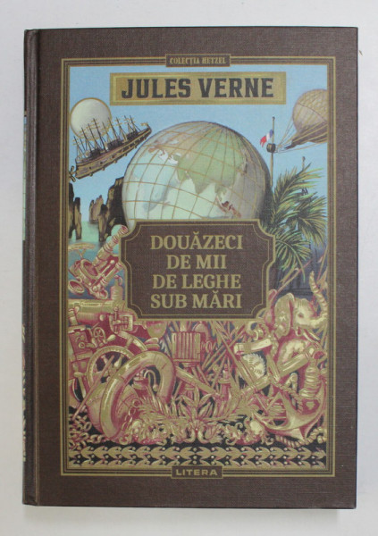 DOUAZECI DE MII DE LEGHE SUB MARI de JULES VERNE , ilustratii de MM. de NEUVILLE si G. REUX,  2021