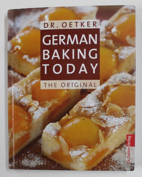 DR. OETKER - GERMAN BAKING TODAY - THE ORIGINAL , 2010 , TEXT IN LIMBA ENGLEZA