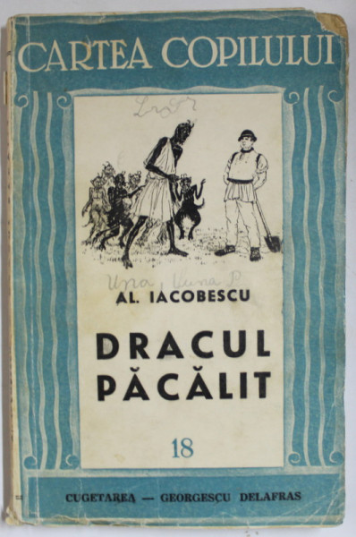 DRACUL PACALIT , POVESTI de AL. IACOBESCU , 1941