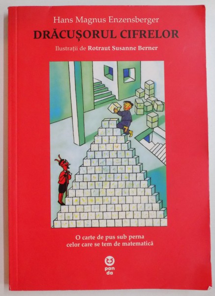 DRACUSORUL CIFRELOR de HANS MAGNUS ENZENSBERGER , ILUSTRATII de ROTRAUT SUSANNE BERNER , 2015 * PREZINTA HALOURI DE APA