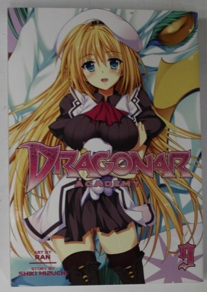 DRAGONAR ACADEMY , No. 9 , art by RAN , story by SHIKI MIZUCHI , 2016 , BENZI DESENATE *