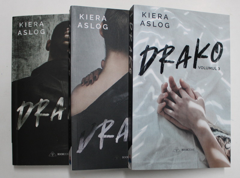 DRAKO , de KIERA ASLOG , VOLUMELE I - III , 2020, 18 + !