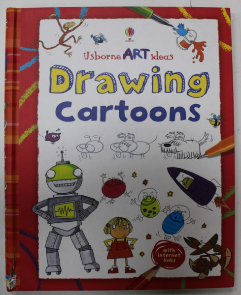 DRAWING CARTOONS by ANNA MILBOURNE , designed by JAN McCAFFERTY , 2010