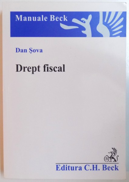 DREPT FISCAL de DAN SOVA, 2011