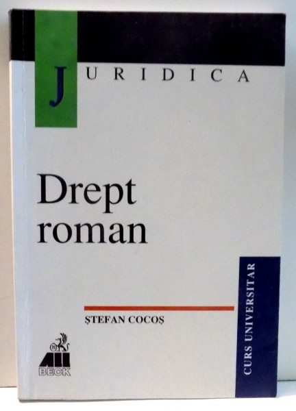 DREPT ROMAN de STEFAN COCOS , 2000