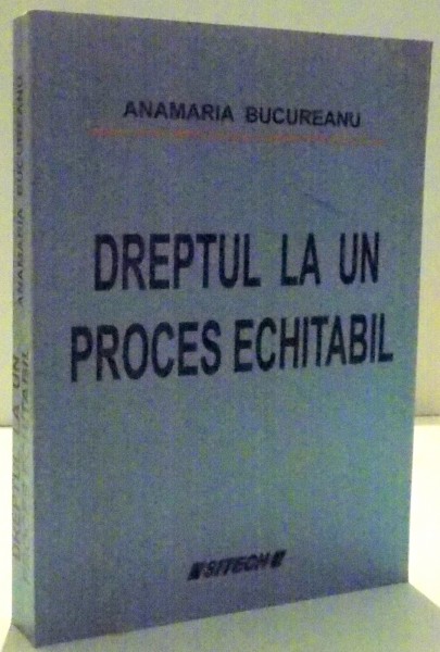 DREPTUL LA UN PROCES ECHITABIL de ANAMARIA BUCUREANU , 2007