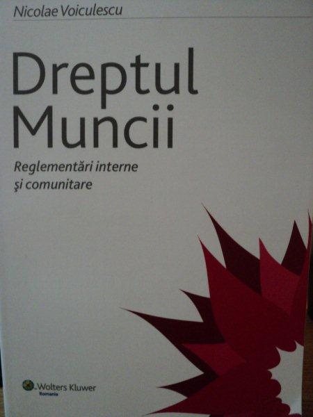 DREPTUL MUNCII-NICOLAE VOICULESCU,2007
