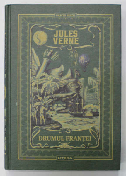 DRUMUL FRANTEI SI GIL BRALTAR de JULES VERNE , ilustratii de G. ROUX , 2021