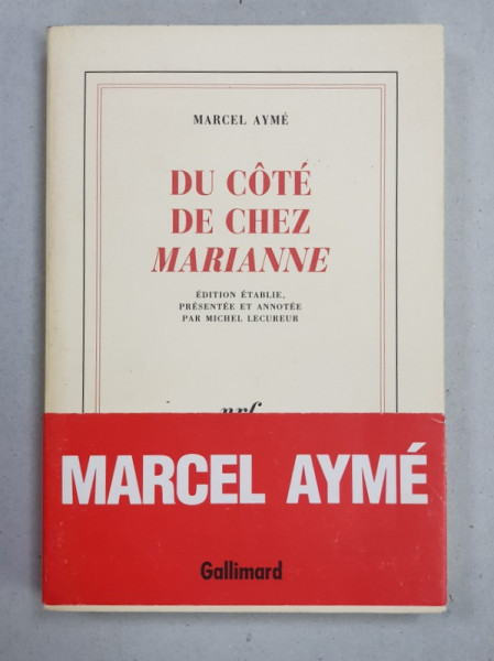 DU COTE DE CHEZ MARIANNE par MARCEL AYME , 1989