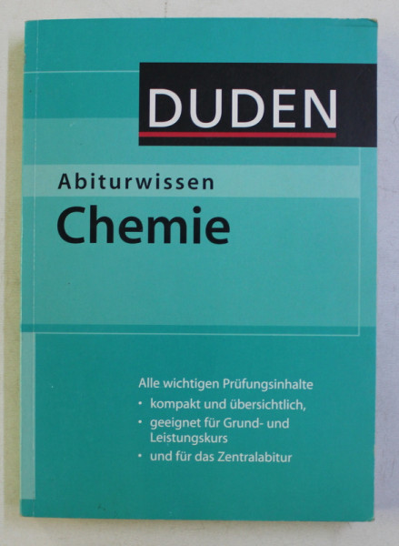 DUDEN - ABITURWISSEN CHEMIE , 2007