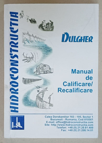 DULGHER , MANUAL DE CALIFICARE / RECALIFICARE , SUPORT DE CURS PENTRU DISCIPLINA ' TEHNOLOGIA  MESERIEI ' , 2010