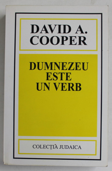 DUMNEZEU ESTE UN VERB de DAVID A. COOPER , 2001