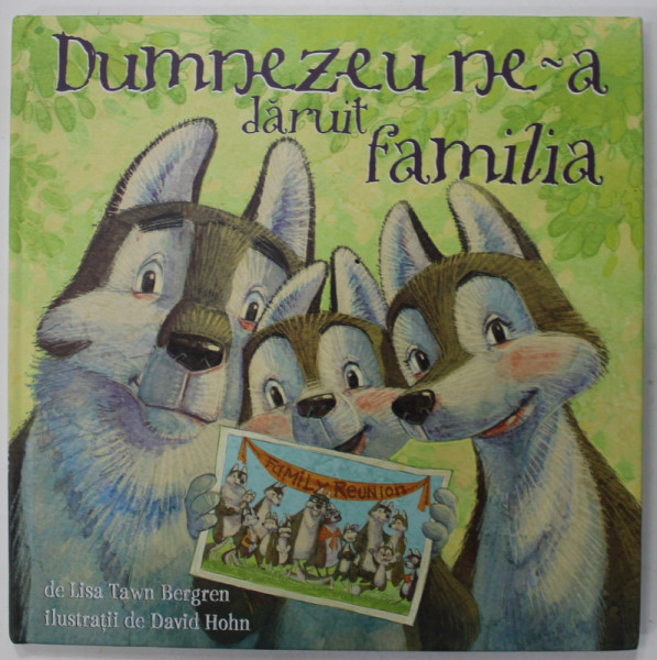 DUMNEZEU NE-A DARUIT FAMILIA de LISA TAWN BERGREN , ilustratii de DAVID HOHN , 2021