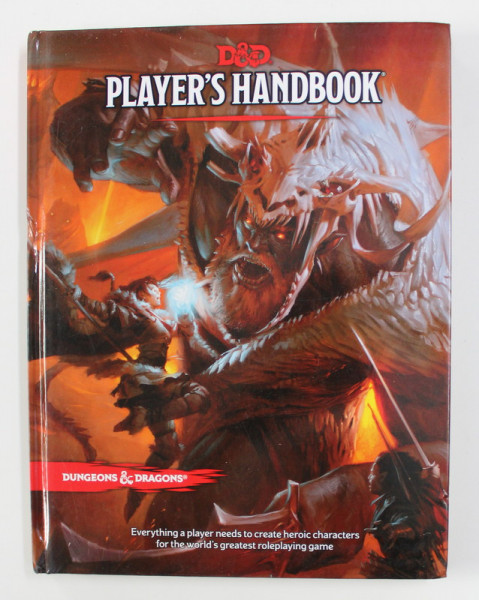 DUNGEONS and DRAGONS , PLAYER 'S HANDBOOK , 2018