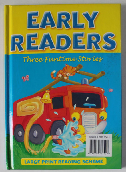EARLY READERS , THREE FUNTIME STORIES , LARGE PRINT READING SCHEME , by GILL DAVIES , illustrations by GILL GUILE ...LAWRIE TAYLOR , 2006