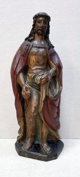 'Ecce Homo', Statueta din Lemn, Atelier Transilvanean, cca. 1800