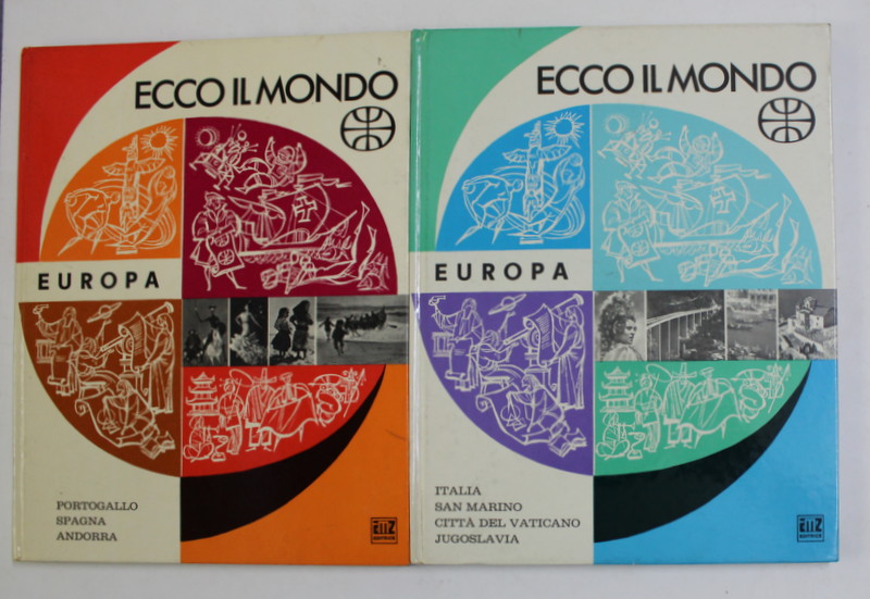 ECCO IL  MONDO , EUROPA , VOLUMEL I - II , 1972