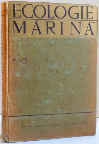 ECOLOGIE MARINA , 1965