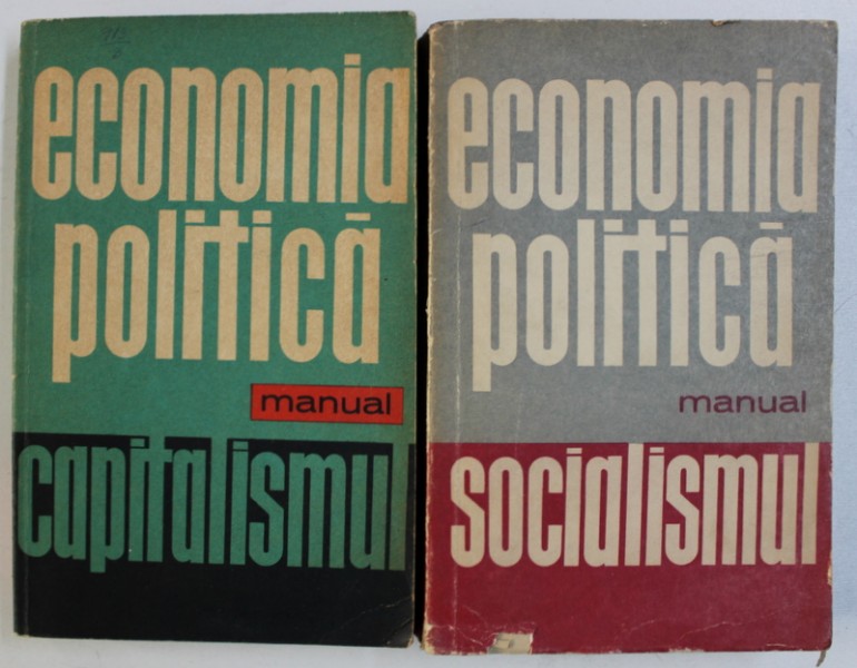 ECONOMIA POLITICA - MANUAL , VOL. I -II , 1963