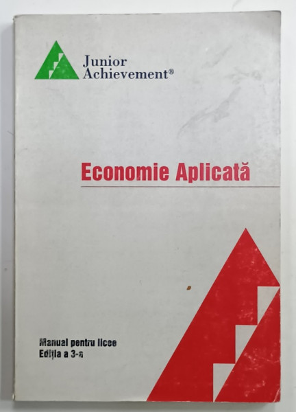 ECONOMIE APLICATA , MANUAL PENTRU LICEE ,  1990