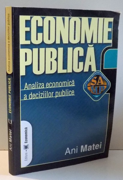 ECONOMIE PUBLICA de ANI MATEI , 2003